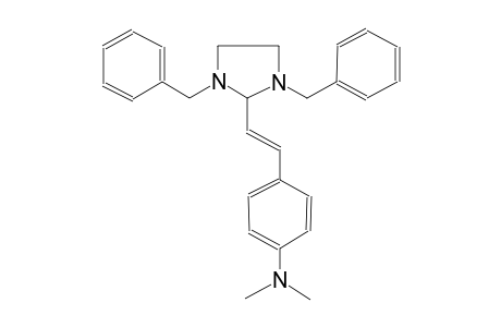 4-[(E)-2-(1,3-dibenzylimidazolidin-2-yl)ethenyl]-N,N-dimethylaniline