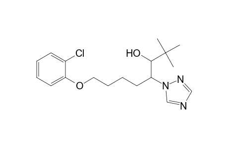 1H-1,2,4-Triazole-1-ethanol, beta-[4-(2-chlorophenoxy)butyl]-alpha-(1,1-dimethylethyl)-