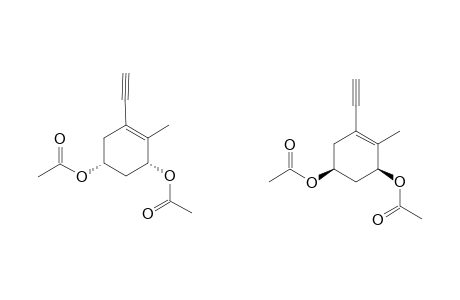 (3S,5R)/(3R,5R)-3,5-DIACETOXY-1-ETHYNYL-2-METHYLCYCLOHEX-1-ENE