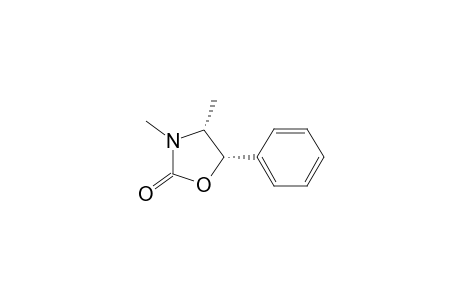 2-Oxazolidinone, 3,4-dimethyl-5-phenyl-, cis-