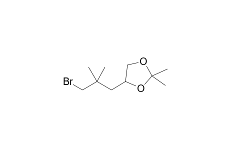 4-(3-Bromo-2,2-dimethylpropyl)-2,2-dimethyl-1,3-dioxolane