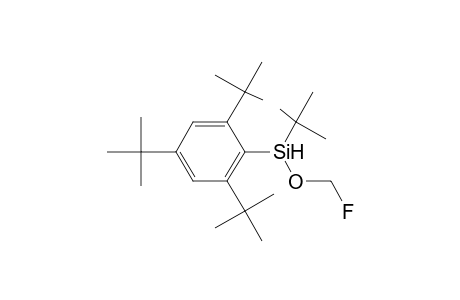 tert-Butylfluoromethoxy(2,4,6-tri-tert-butylphenyl)silane