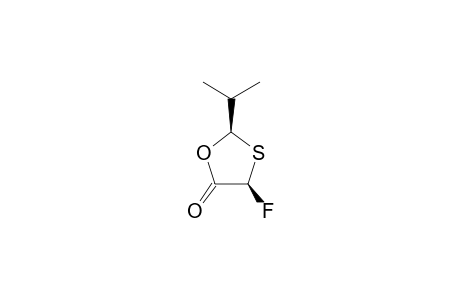 2-ISOPROPYL-4-FLUORO-1,3-OXATHIOLAN-5-ONE;CIS-ISOMER