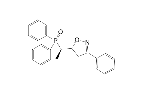 (1'R*,5R*)-5-(1'-Diphenylphosphinoylethyl)-3-phenyl-4,5-dihydroisoxazole