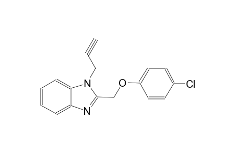 1H-benzimidazole, 2-[(4-chlorophenoxy)methyl]-1-(2-propynyl)-