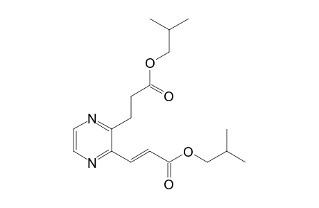 (E)-iso-Butyl 3-(3-(3-iso-butoxy-3-oxopropyl)pyrazin-2-yl)acrylate