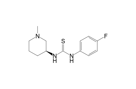 (S)-1-(4-Fluorophenyl)-3-(1-methylpiperidine-3-yl)thiourea