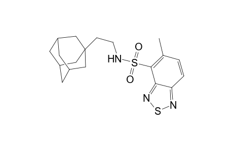 5-Methyl-benzo[1,2,5]thiadiazole-4-sulfonic acid (2-adamantan-1-yl-ethyl)-amide