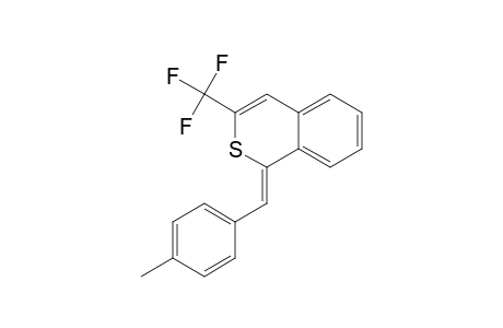 (Z)-1-(4-Methylbenzylidene)-3-(trifluoromethyl)-1H-isothiochromene