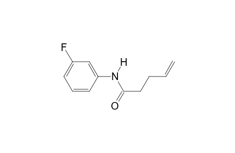 N-(3-Fluorophenyl)pent-4-enamide