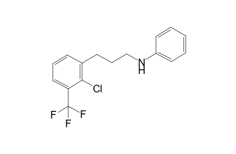 N-(3-(2-Chloro-3-(trifluoromethyl)phenyl)propyl)aniline