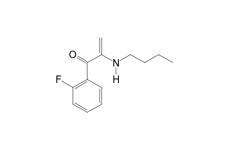 1-(2-Fluorophenyl)-2-(butylamino)prop-2-en-1-one