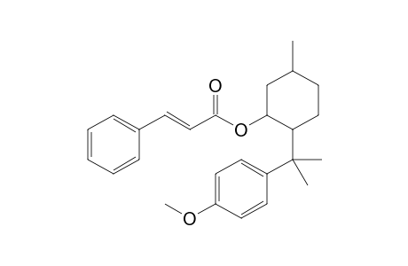 8-(p-Methoxyphenyl)menthyl cinnamate