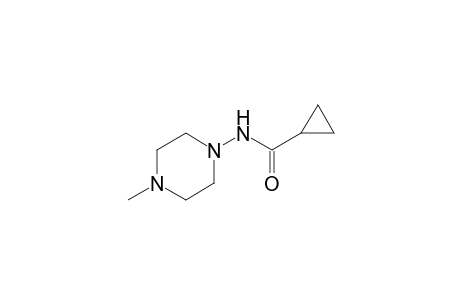 Cyclopropanecarboxamide, N-(4-methyl-1-piperazinyl)-