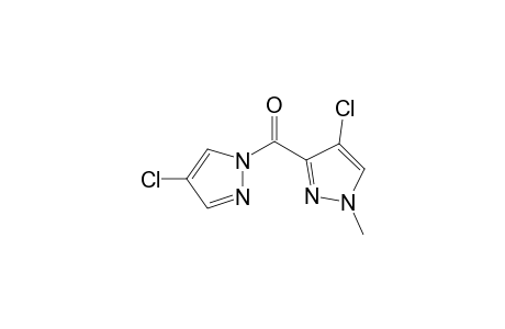 4-Chloro-3-[(4-chloro-1H-pyrazol-1-yl)carbonyl]-1-methyl-1H-pyrazole