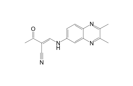 2-[(2',3'-Dimethylquinoxalin-6'-yl)aminomethylene]-3-oxobutyronitrile