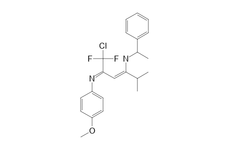 N(3)-[(+/-)-1-PHENYLETHYL]-(Z)-6-CHLORO-6,6-DIFLUORO-5-(4-METHOXYPHENYLIMINO)-2-METHYL-3-HEXEN-3-AMINE