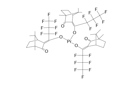 Praseodymium(III) tris[3-(heptafluoropropylhydroxymethylene)-d-camphorate]