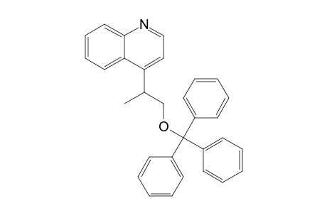 4-(1-trityloxypropan-2-yl)quinoline