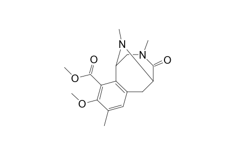 1,2,3,4,5,6-Hexahydro-1,5-imino-9-methoxy-3,8,11-trimethyl-4-oxo-3-benzazocin-10-carboxylic acid methyl ester