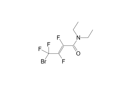 (E)-N,N-DIETHYL-4-BROMO-2,3,4,4-TETRAFLUORO-2-BUTENAMIDE