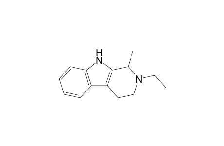 2-Ethyl-1-methyl-1,3,4,9-tetrahydro-$b-carboline