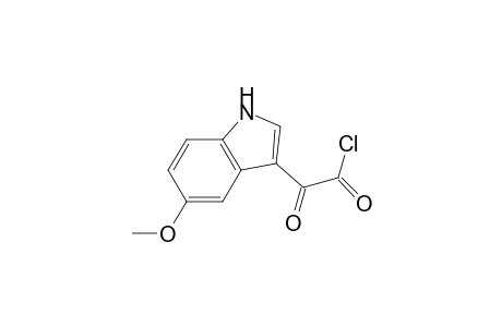 2-(5-Methoxy-1H-indol-3-yl)-2-oxidanylidene-ethanoyl chloride
