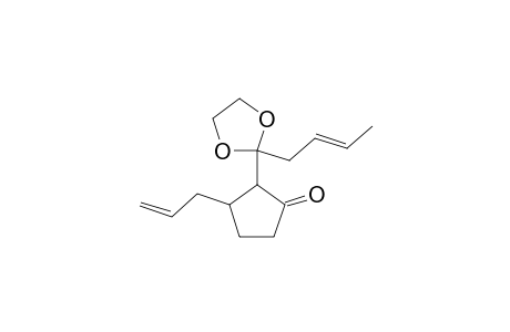 (E)-3-ALLYL-2-[2-(BUT-2-ENYL)-1,3-DIOXOLAN-2-YL]-CYCLOPENTANONE