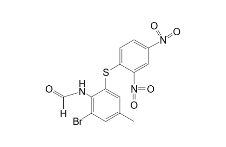 2'-BROMO-6'-[(2,4-DINITROPHENYL)THIO]-p-FORMOTOLUIDIDE