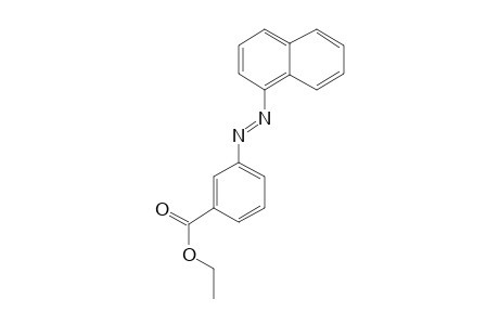 Ethyl m-(1-naphthylazo)benzoate