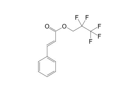 Cinnamic acid pentafluoropropyl ester