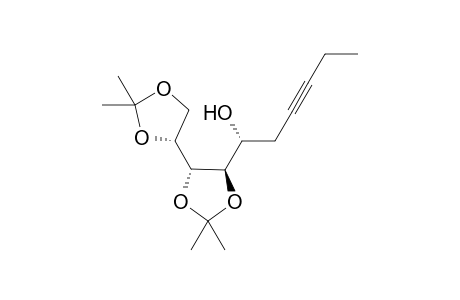 3,3,4,4-Tetrahydro-1,2,3,4,5-pentadeoxy-7,8:9,10-di-O-isopropylidene-D-manno-decitol