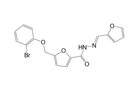 5-[(2-bromophenoxy)methyl]-N'-[(E)-2-furylmethylidene]-2-furohydrazide