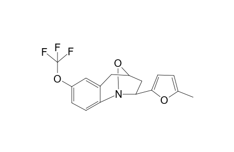 (2SR,4RS)-7-trifluoromethoxy-2-(5-methylfuran-2-yl)-2,3,4,5-tetrahydro-1,4-epoxy-1-benzazepine