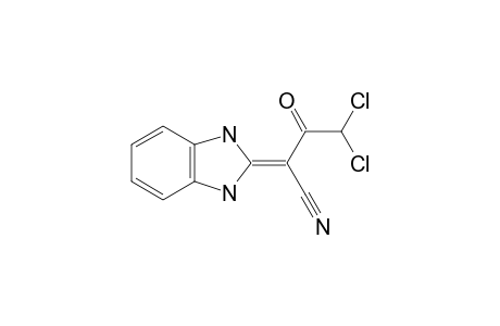 4,4-dichloro-2-(1,3-dihydrobenzimidazol-2-ylidene)-3-keto-butyronitrile