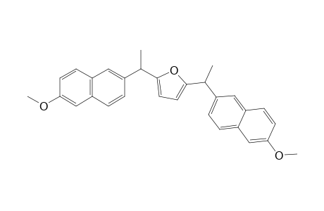 2,5-BIS-(1-(6-METHOXY-2-NAPHTHYL)-ETHYL)-FURAN