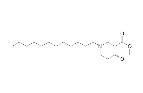 1-dodecyl-4-oxo-3-piperidinecarboxylic acid methyl ester