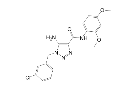 1H-1,2,3-triazole-4-carboxamide, 5-amino-1-[(3-chlorophenyl)methyl]-N-(2,4-dimethoxyphenyl)-