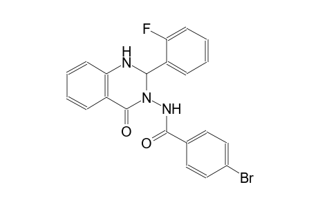 4-bromo-N-(2-(2-fluorophenyl)-4-oxo-1,4-dihydro-3(2H)-quinazolinyl)benzamide
