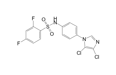 4'-(4,5-dichloroimidazol-1-yl)-2,4-difluorobenzenesulfonamide