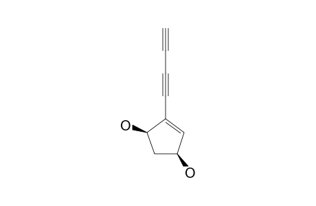 SISTODIOLYNNE;(-)-(1R,3S)-4-BUTADIYNYL-4-CYClOPENTANE-1,3-DIOL