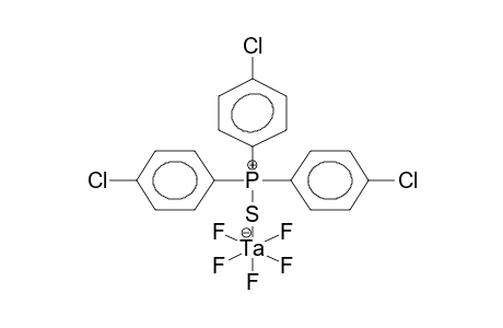 PENTAFLUOROTANTALUM-TRIS(PARA-CHLOROPHENYL)PHOSPHINESULPHIDE COMPLEX