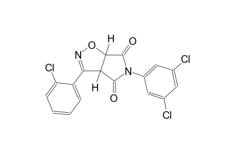 (3aR,6aS)-3-(2-chlorophenyl)-5-(3,5-dichlorophenyl)-3aH-pyrrolo[3,4-d]isoxazole-4,6(5H,6aH)-dione
