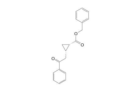 CIS-(+/-)-BENZYL-2-(2-OXO-2-PHENYLETHYL)-CYCLOPROPANE-1-CARBOXYLATE