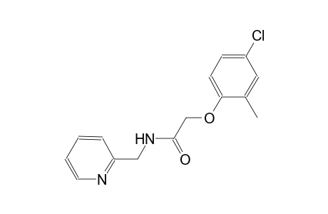 2-(4-chloro-2-methylphenoxy)-N-(2-pyridinylmethyl)acetamide