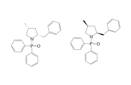 N-DIPHENYLPHOSPHINOYL-CIS-2-BENZYL-4-METHYLPYRROLIDINE