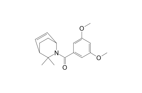 (3,5-dimethoxyphenyl)-(2,2-dimethyl-3-azabicyclo[2.2.2]oct-5-en-3-yl)methanone