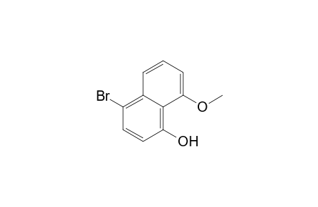 4-Bromanyl-8-methoxy-naphthalen-1-ol