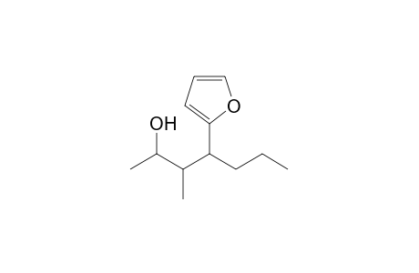 4-(2'-Furyl)-3-methylheptan-2-ol