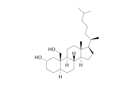 5.alpha.-Cholestane-2.alpha.,19-diol